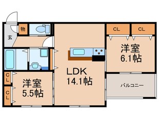 Arcobalenoの物件間取画像